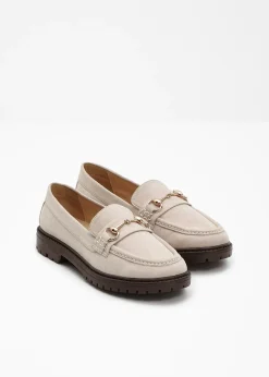 bonprix Mocassins à semelle épaisse et boucle|Femme Slippers & Mocassins|Chaussures D'Été