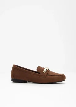 bonprix Mocassins aux détails métalliques|Femme Loafers|Slippers & Mocassins