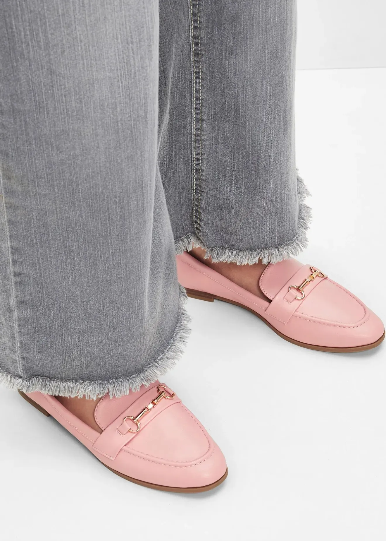Femme bonprix Loafers|Slippers & Mocassins|Mocassins avec boucle