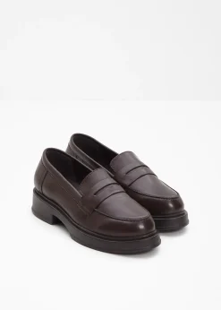 bonprix Mocassins en cuir|Femme Loafers|Slippers & Mocassins