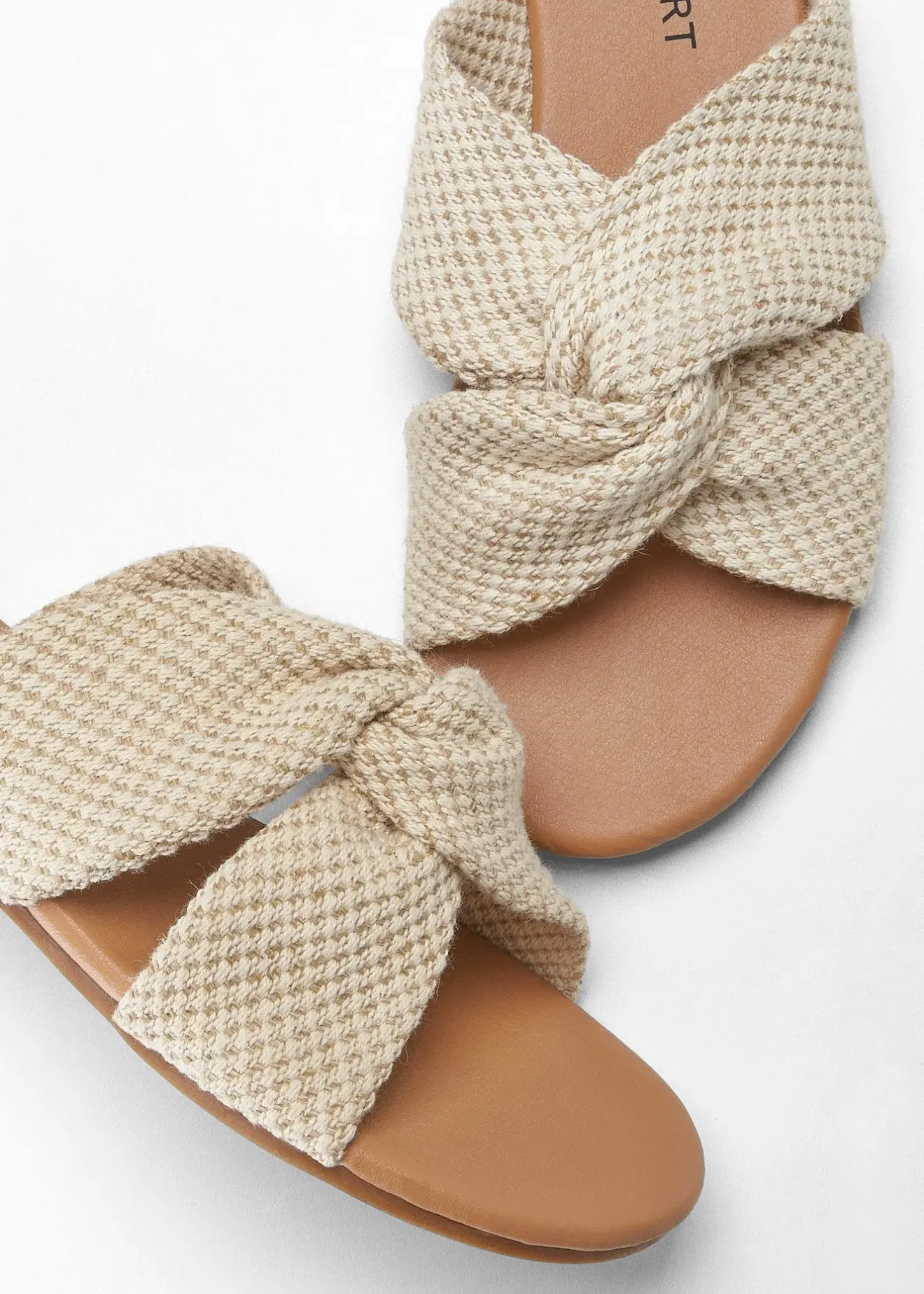 bonprix Mules à brides entrelacées|Femme Chaussures D'Été