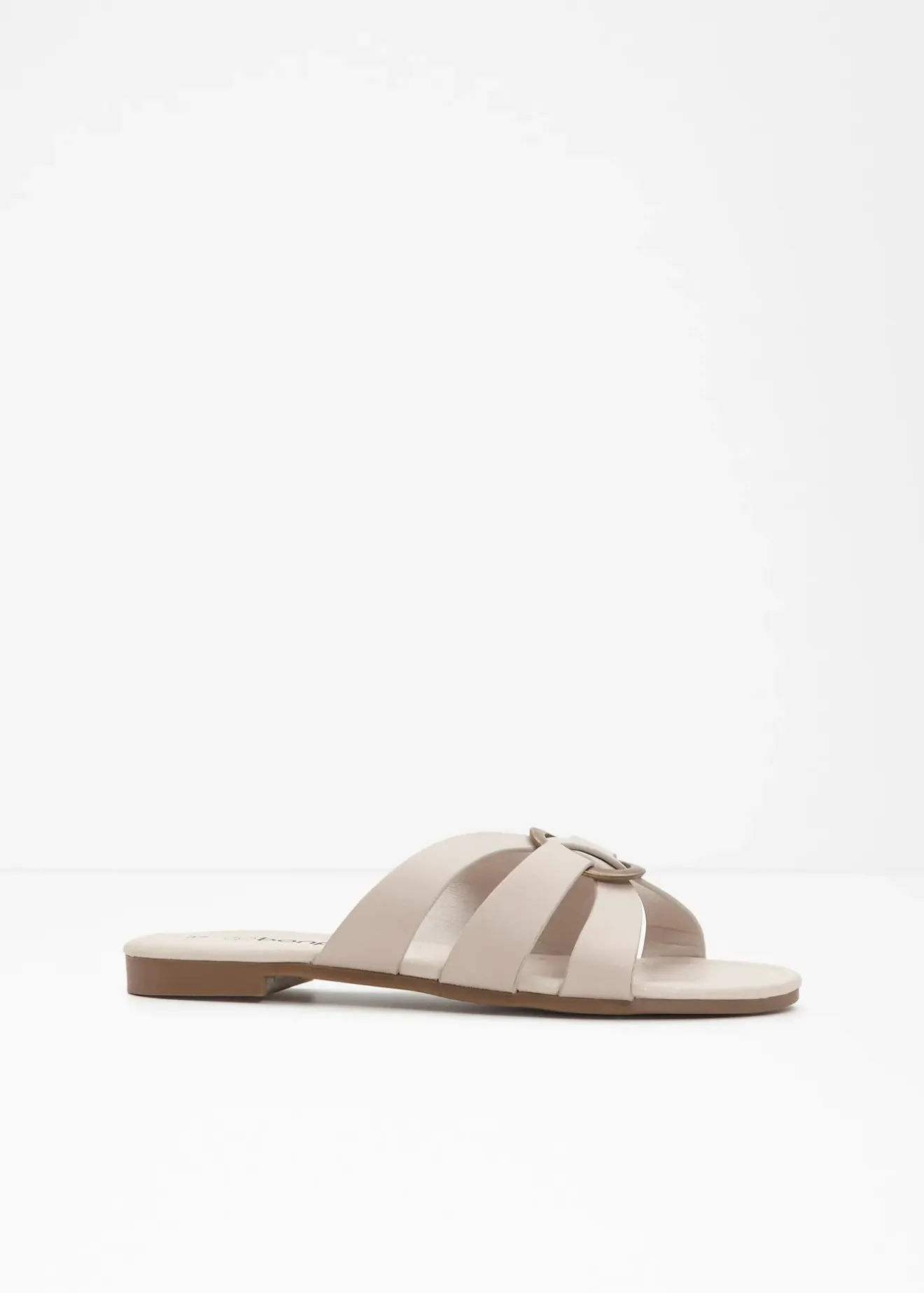 bonprix Mules avec anneau décoratif|Femme Chaussures D'Été