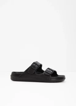 bonprix Mules double bride déperlantes|Femme Chaussons|Chaussures D'Été