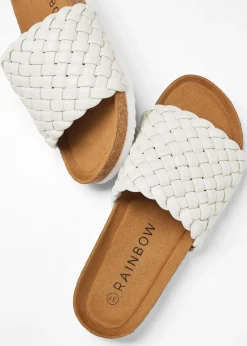 Femme bonprix Chaussons|Chaussures D'Été|Mules tressées