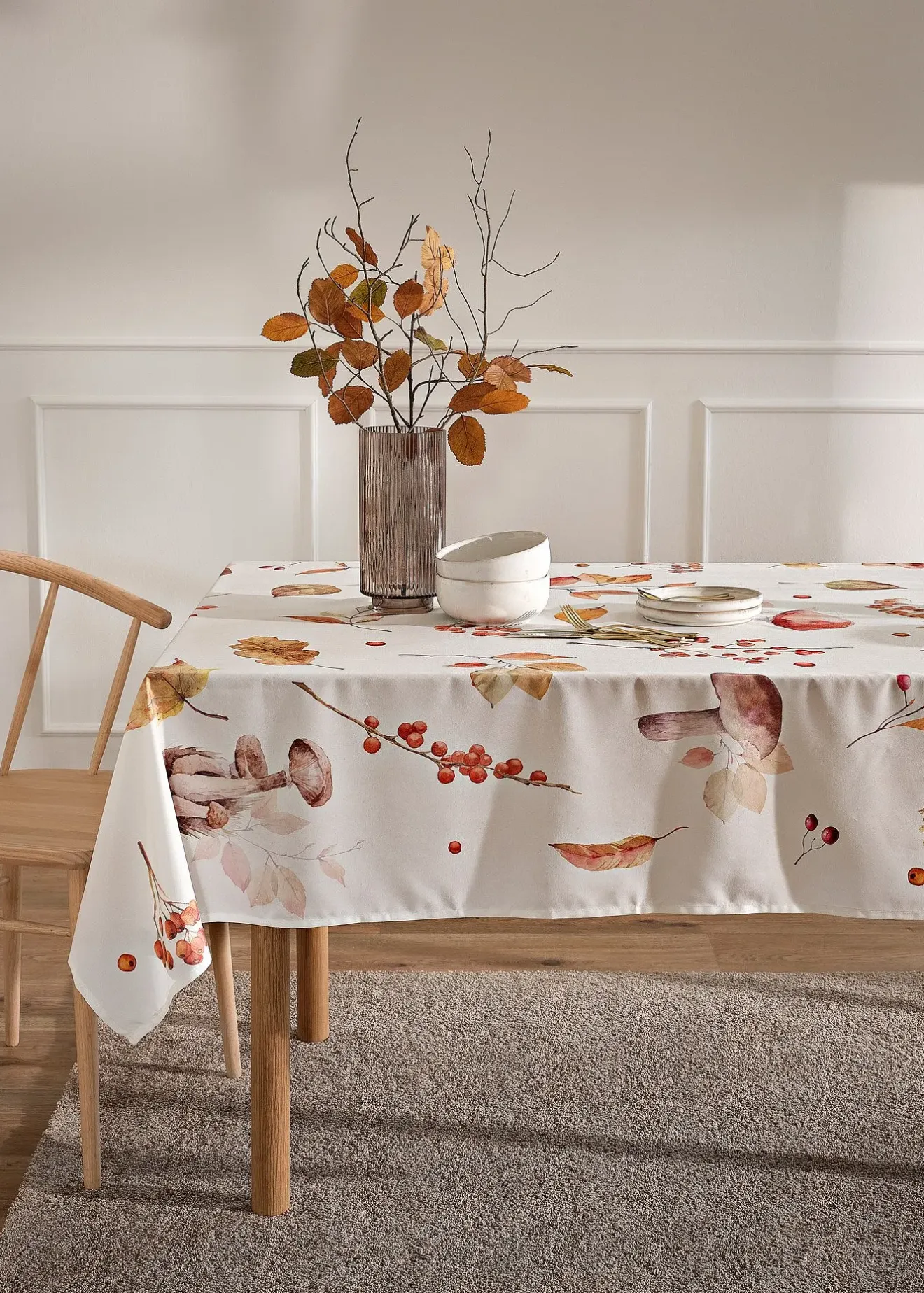 bonprix Nappe à motif automnal| Arts De La Table|Linge De Table
