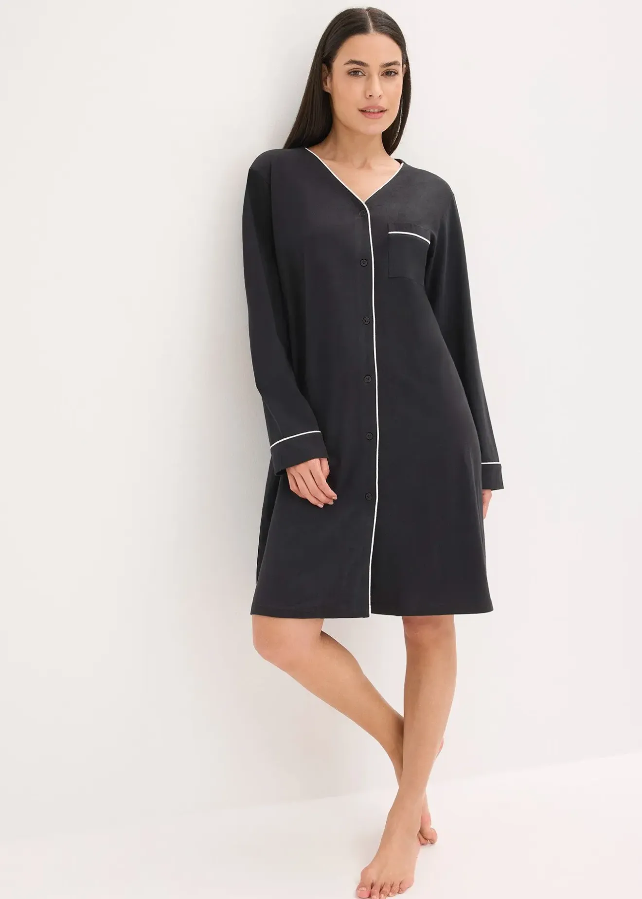 bonprix Nuisette 100% coton|Femme Lingerie Nuit