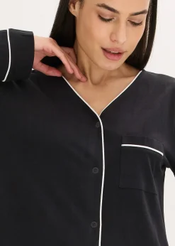 bonprix Nuisette 100% coton|Femme Lingerie Nuit