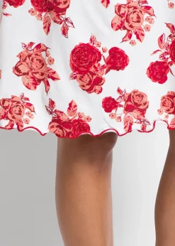 bonprix Nuisette courte et douce en viscose mélangée|Femme Lingerie Nuit