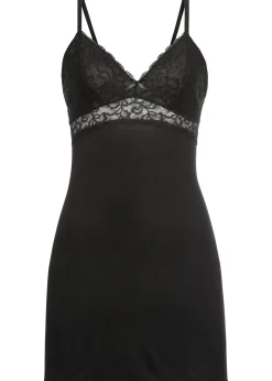 bonprix Nuisette douce en viscose majoritaire|Femme Guêpières & Déshabillés|Dessous