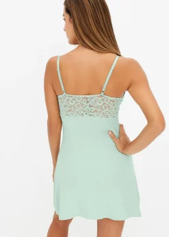 Femme bonprix Guêpières & Déshabillés|Dessous|Nuisette douce en viscose majoritaire