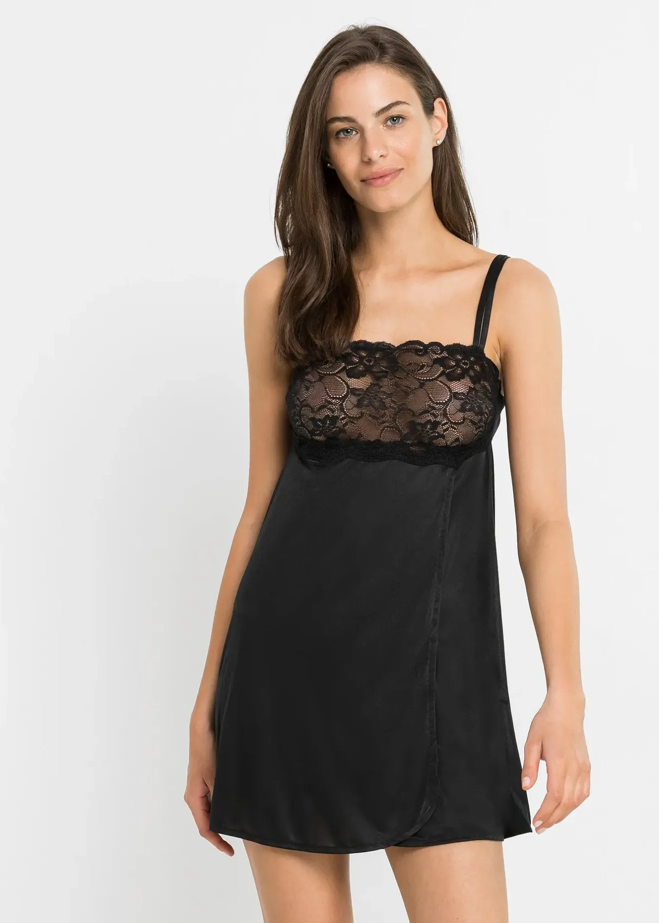 bonprix Nuisette effet brillant|Femme Guêpières & Déshabillés|Dessous