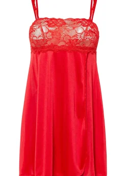 Femme bonprix Guêpières & Déshabillés|Dessous|Nuisette effet brillant