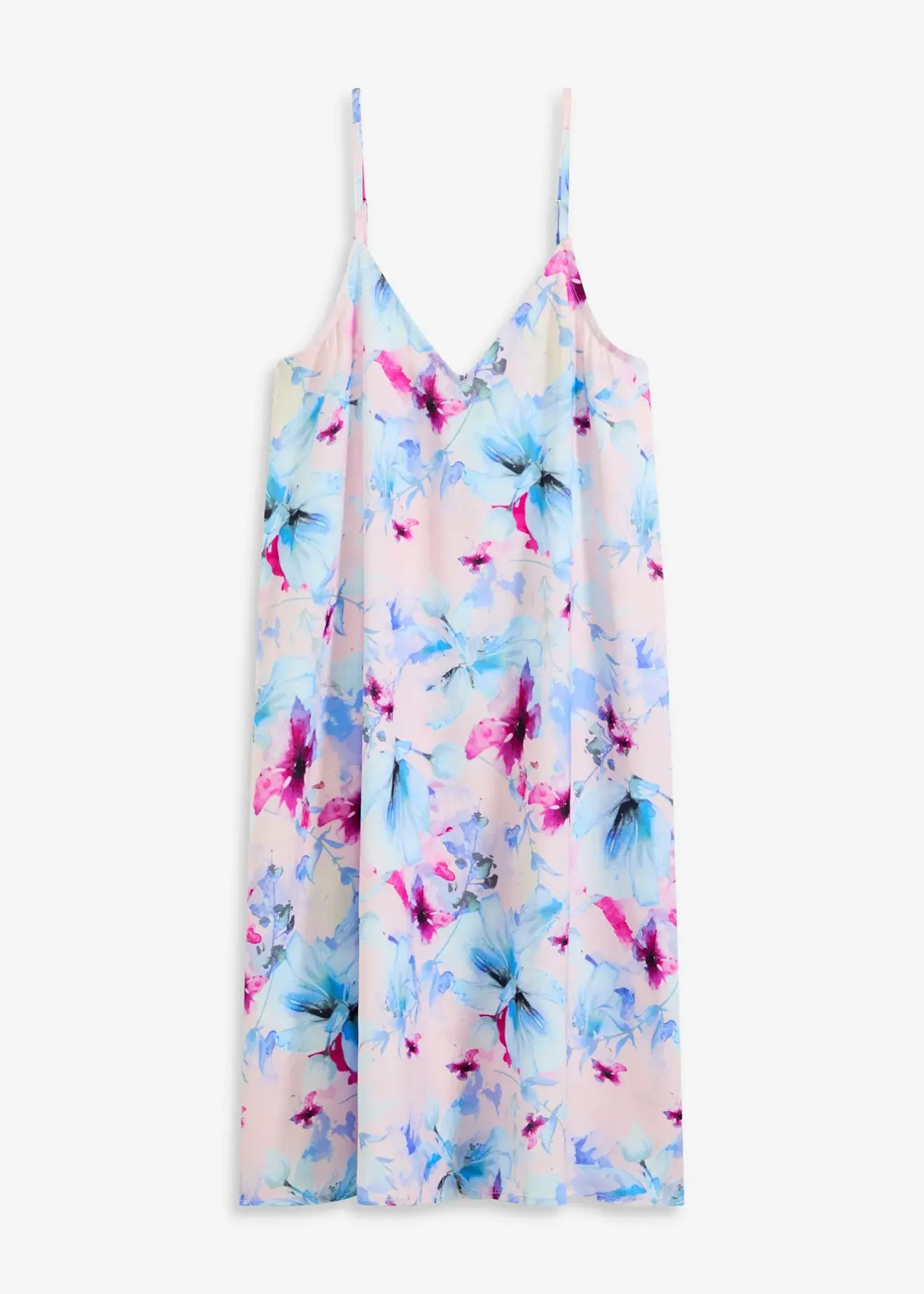 bonprix Nuisette en satin brillant|Femme Lingerie Nuit