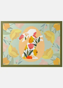 bonprix Couloir·Tapis D'Entrée|Tapis D'Entrée|Paillasson à motif de Pâques