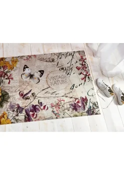 bonprix Couloir·Tapis D'Entrée|Tapis D'Entrée|Paillasson à motif papillon