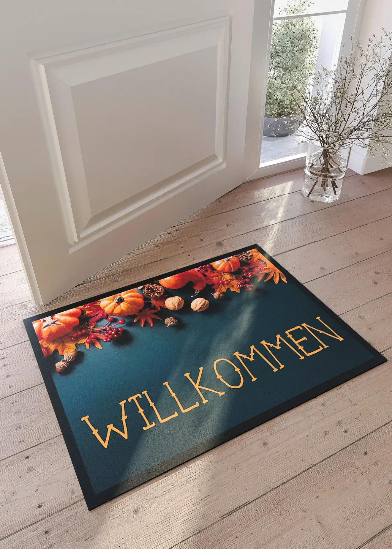 bonprix Paillasson avec imprimé automnal| Couloir·Tapis D'Entrée|Tapis D'Entrée