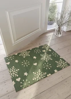 bonprix Paillasson avec motif hivernal| Couloir·Tapis D'Entrée|Tapis D'Entrée