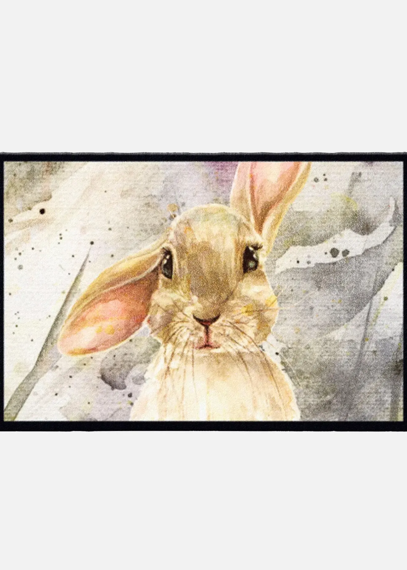 bonprix Paillasson lavable à motif lapin| Couloir·Tapis D'Entrée|Tapis D'Entrée