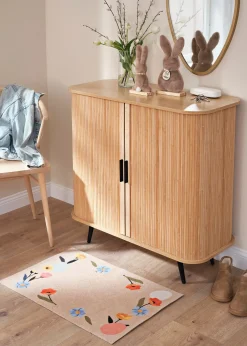 bonprix Paillasson lavable à motif printanier| Couloir·Tapis D'Entrée|Tapis D'Entrée
