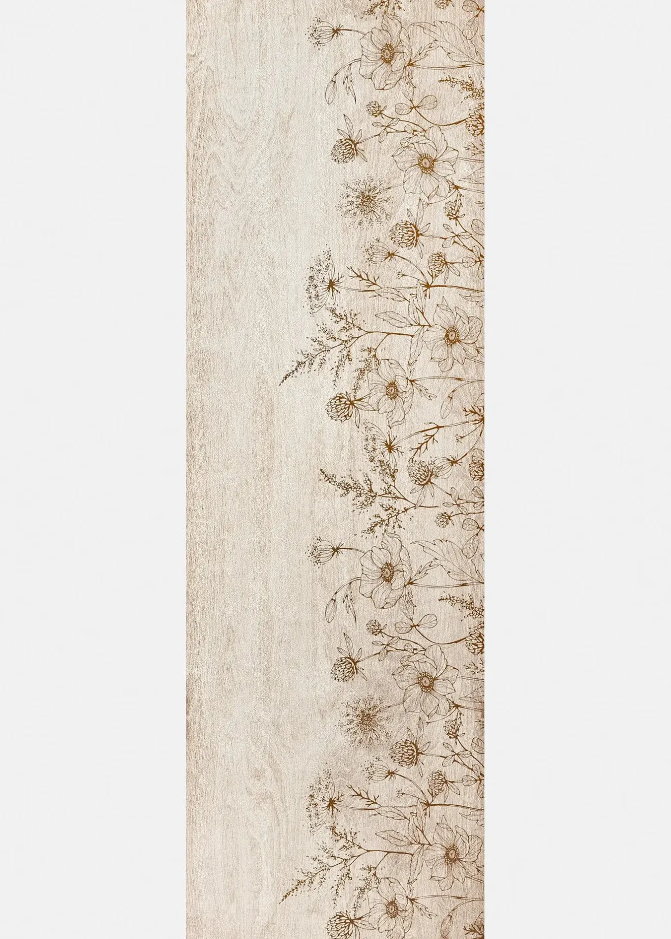 bonprix Paillasson lavable à motif floral| Couloir·Tapis De Couloir|Couloir·Tapis D'Entrée
