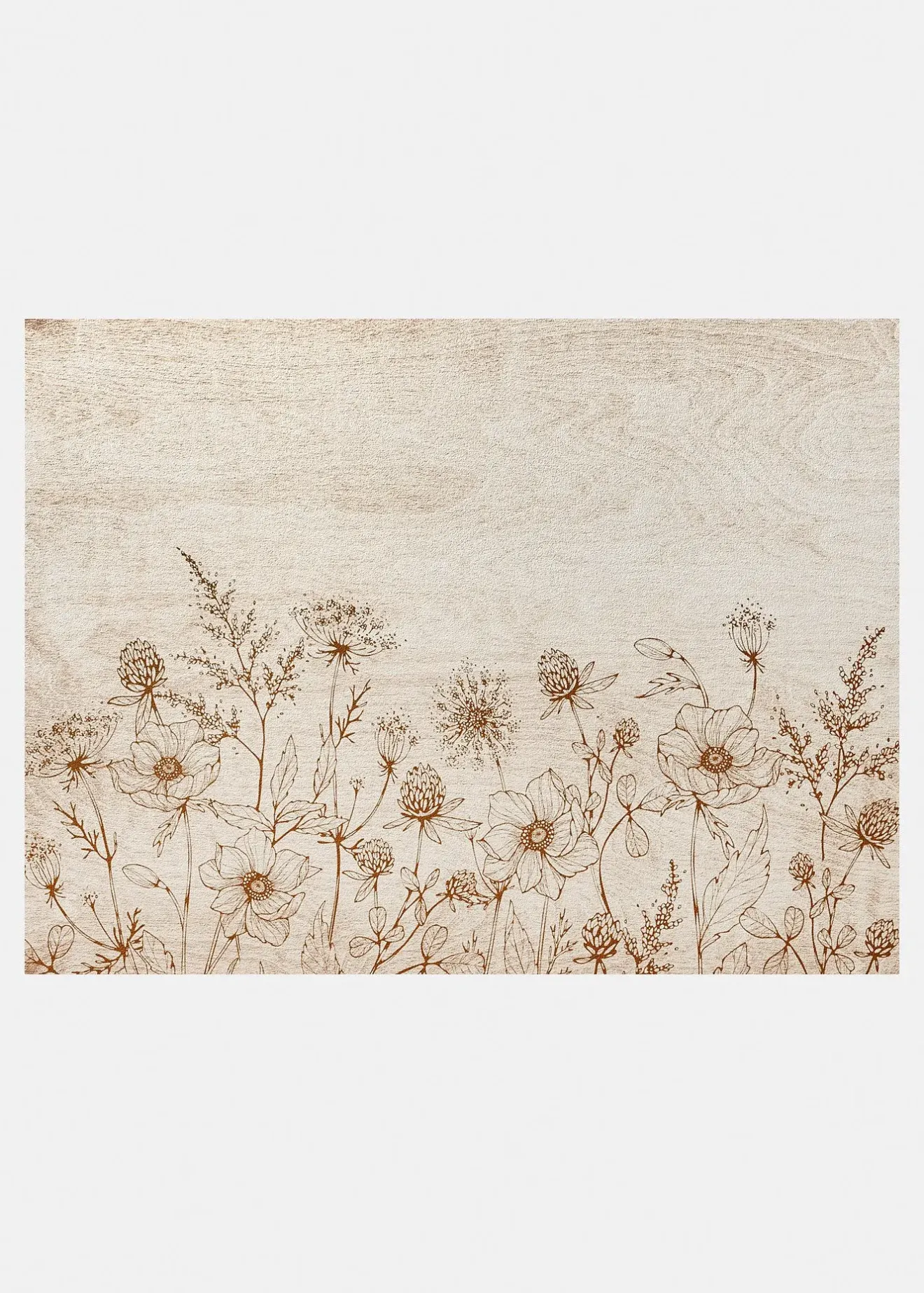 bonprix Paillasson lavable à motif floral| Couloir·Tapis De Couloir|Couloir·Tapis D'Entrée