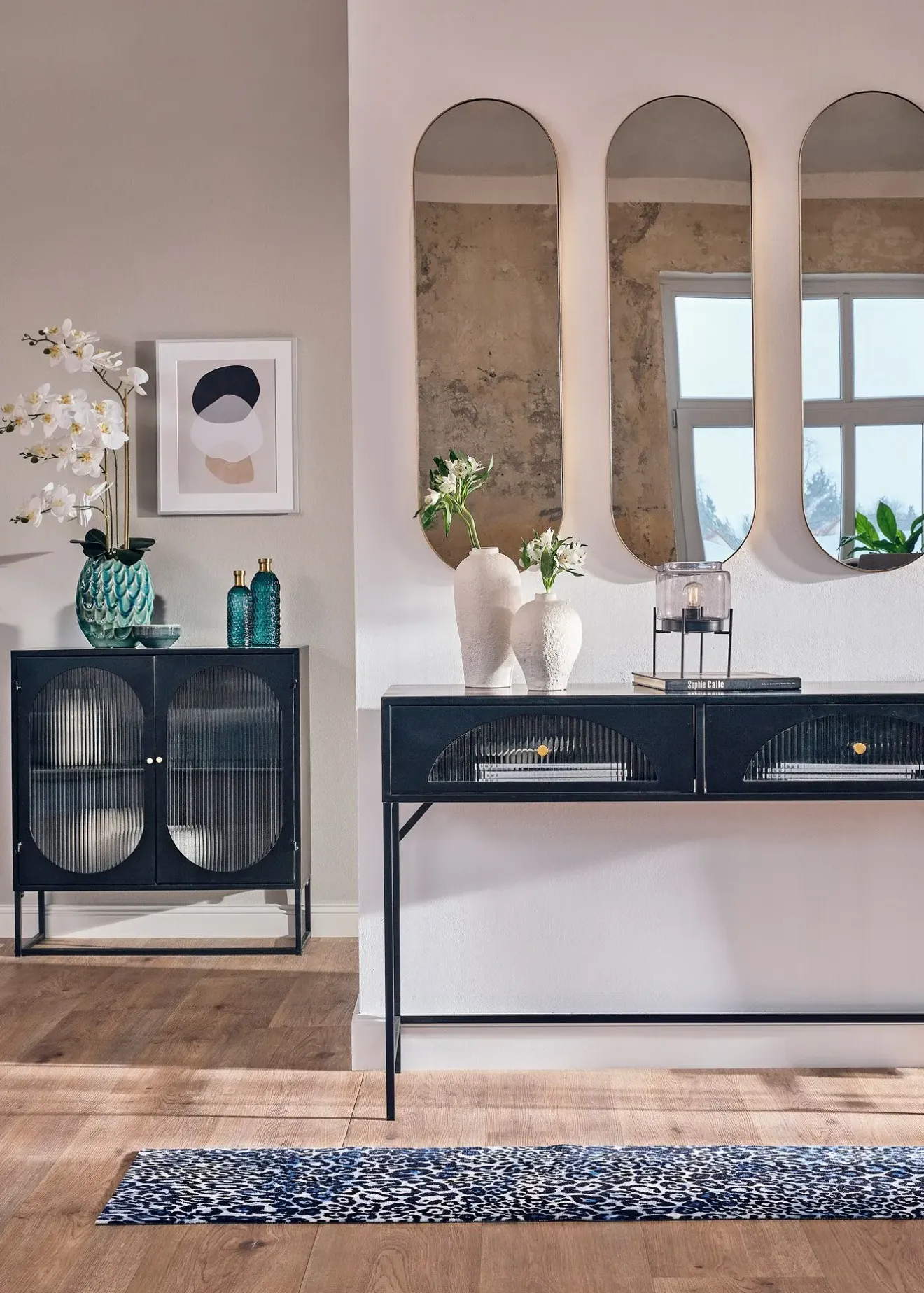 bonprix Paillasson lavable à motif léopard| Couloir·Tapis De Couloir|Couloir·Tapis D'Entrée