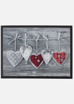bonprix Paillasson motif cœurs| Couloir·Tapis De Couloir|Couloir·Tapis D'Entrée