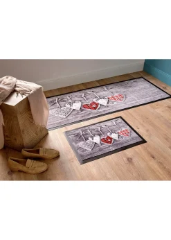 bonprix Paillasson motif cœurs| Couloir·Tapis De Couloir|Couloir·Tapis D'Entrée