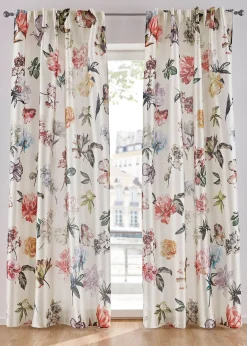 bonprix Panneau à imprimé floral (1 pce.)| Salon·Rideaux & Voilages|Rideaux Classiques