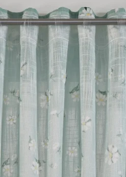 bonprix Panneau (1 pce.) à motif floral contenant du polyester recyclé| Salon·Rideaux & Voilages|Rideaux Classiques