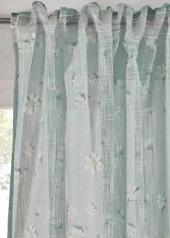 bonprix Panneau (1 pce.) à motif floral contenant du polyester recyclé| Salon·Rideaux & Voilages|Rideaux Classiques