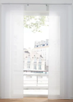 bonprix Panneaux Coulissants|Panneau coulissant en tissu sablé (1 pce)