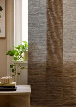 bonprix Salle À Manger·Voilages & Stores Bateaux|Panneaux Coulissants|Panneau coulissant en voilage aspect bambou (1 pce)