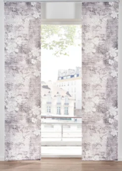 bonprix Panneaux Coulissants|Panneau coulissant en voilage avec imprimé (1 pce)