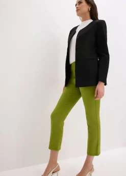 bonprix Pantalon 7/8 à taille élastiquée|Femme Pantalons