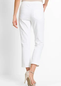 Femme bonprix Pantalons|Pantalon 7/8 à taille élastiquée