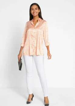 Femme bonprix Pantalons|Pantalon 7/8 à taille élastiquée