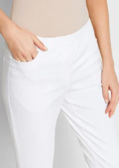Femme bonprix Pantalons|Pantalon 7/8 à taille élastiquée