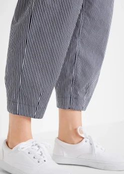 Femme bonprix Pantalons|Pantalon 7/8 en lin mélangé