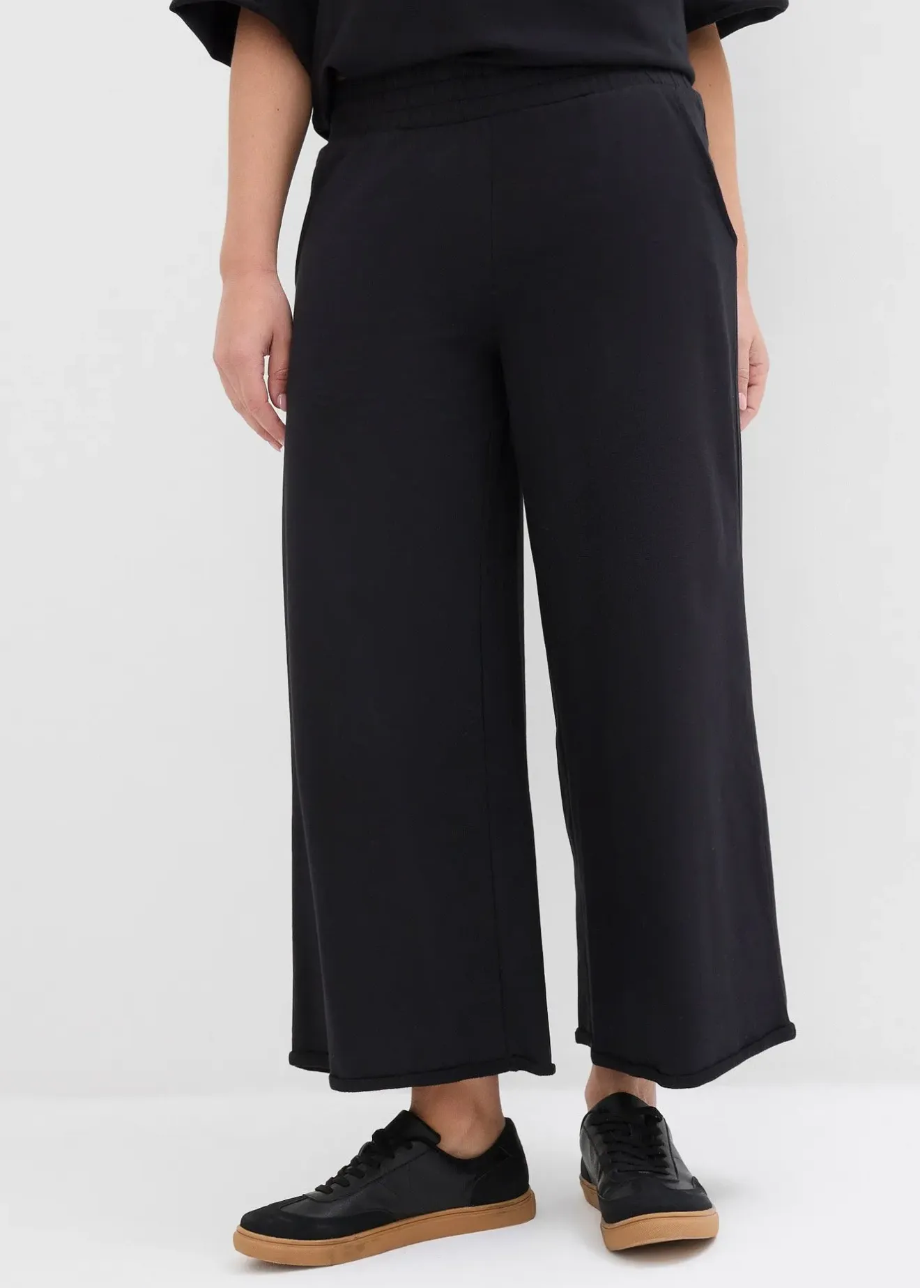 Femme bonprix Sweats|Pantalons|Pantalon 7/8 en sweat