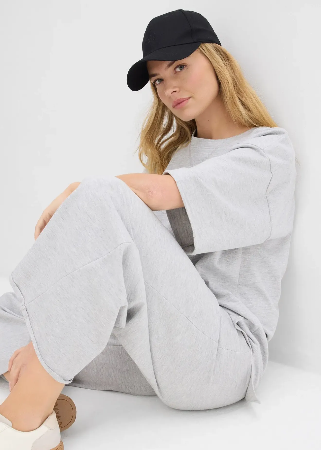 Femme bonprix Sweats|Pantalons|Pantalon 7/8 en sweat