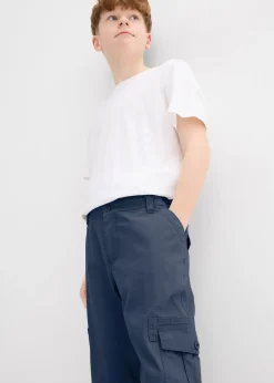 bonprix Pantalon 3/4 garçon 100% coton, loose|Enfant Vêtements Enfant|Garçons 9-16 Ans·Pantalons