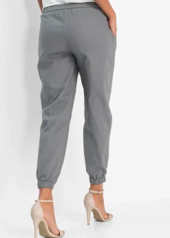 Femme bonprix Pantalons|Pantalon 7/8 léger en lin et coton