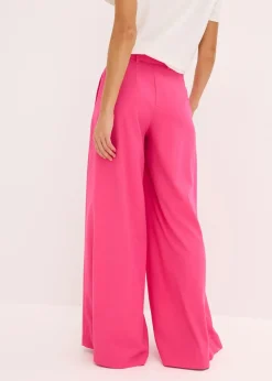 bonprix Pantalon à pinces avec ceinture (ens. 2 pces)|Femme Pantalons