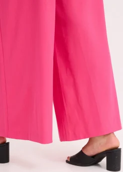 bonprix Pantalon à pinces avec ceinture (ens. 2 pces)|Femme Pantalons
