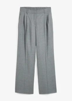 bonprix Pantalon à pinces en laine|Femme Premium|Pantalons