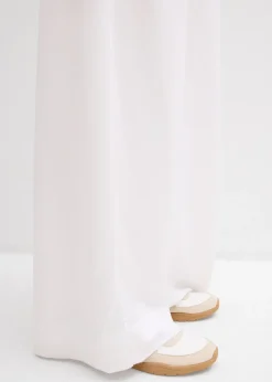 Femme bonprix Pantalons|Pantalon à pinces en lyocell fluide