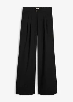 bonprix Pantalon à pinces et taille élastiquée|Femme Pantalons