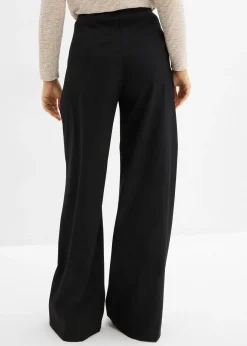 bonprix Pantalon à pinces et taille élastiquée|Femme Pantalons