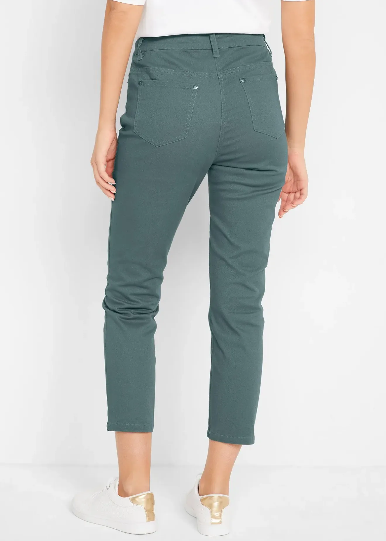 Femme bonprix Pantalons|Pantalon 7/8 taille haute